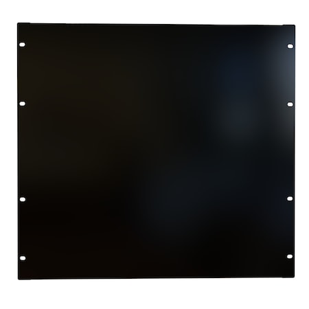 Hammond 10U FORMED STEEL RACK Panel PBFS19017BK